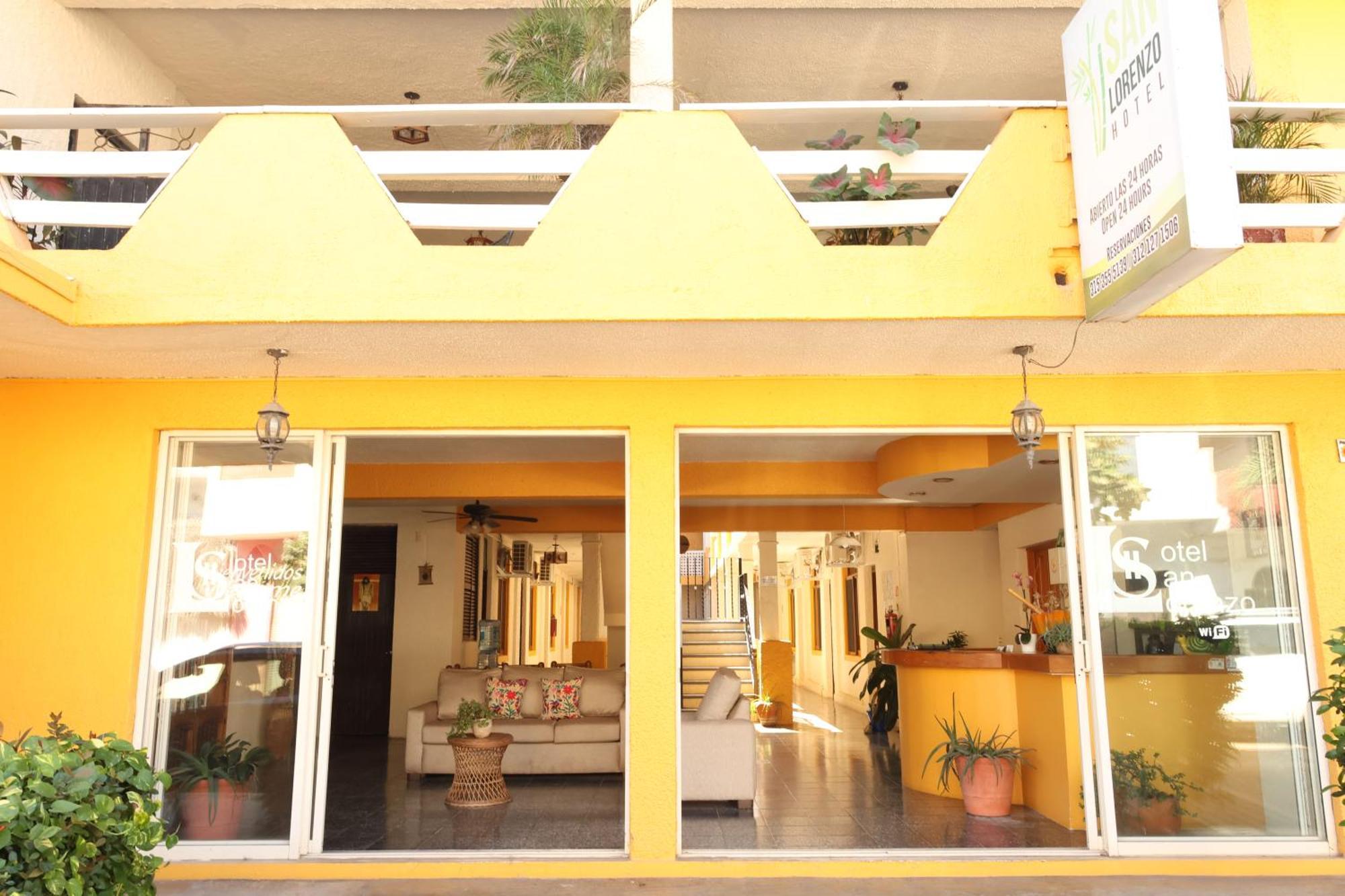 Hotel San Lorenzo Barra de Navidad Buitenkant foto
